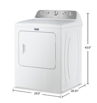 Maytag 7.0 Cu. Ft. Pet Pro Electric Dryer - White - YMED5605RW | Sécheuse électrique Animal Pet Pro de Maytag de 7,0 pi3 - blanche - YMED5605RW