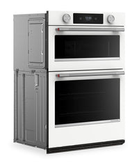 KitchenAid 30" Smart Electric Combo Wall Oven - White - KOEC730SWH | Four mural combiné intelligent électrique KitchenAid de 30 po - blanc - KOEC730SWH