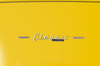 Unique Classic Retro 24" 11 Cu Ft. Top Freezer Refrigerator - Canary Yellow - UNQ-310L Y TM | Réfrigérateur Classic Rétro d’Unique de 24 po et de 11 pi3 à congélateur supérieur - jaune canari - UNQ-310L Y TM