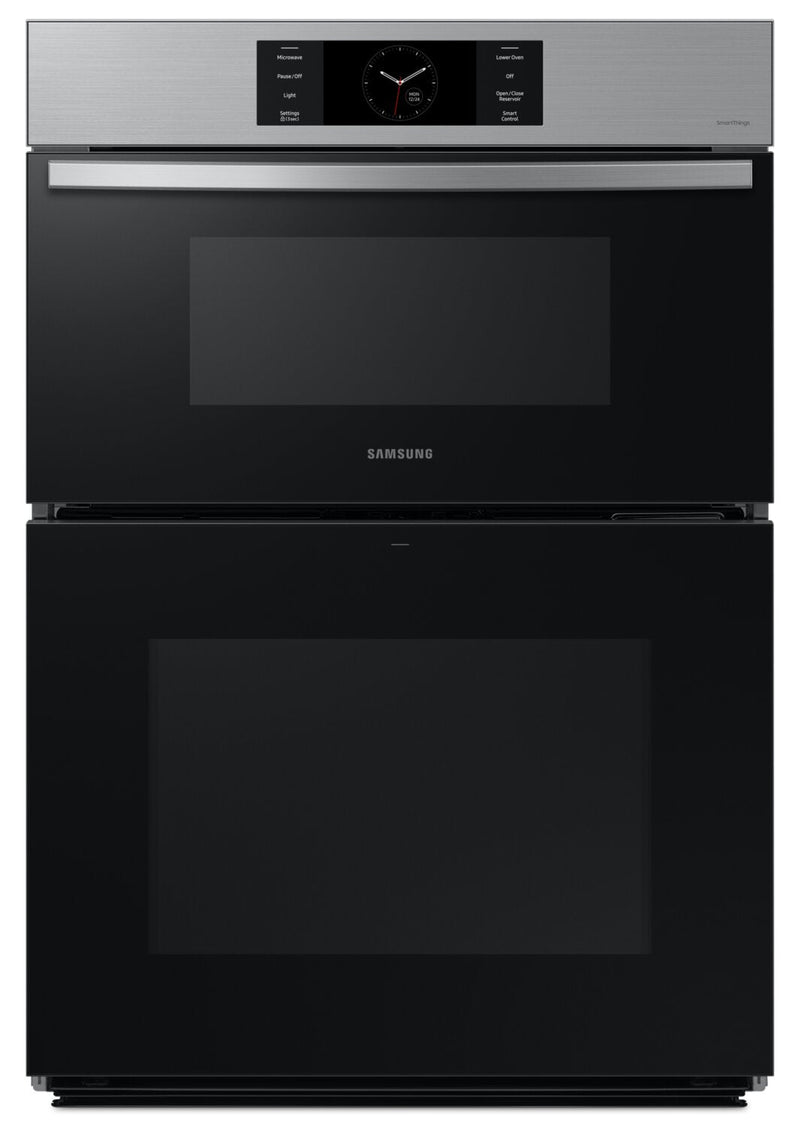 Samsung 7 Cu. Ft. 7 Series Combination Wall Oven with Air Fry - NQ70CG700DSRAA | Four mural combiné Samsung de 7 pi³ à hublot de série 7 avec AirFry - NQ70CG700DSRAA | NQ70C7DS