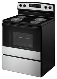Amana 4.8 Cu. Ft. Electric Range with Bake Assist Temps - YACR4303MMS | Cuisinière électrique Amana de 4,8 pi3 avec températures Bake Assist - YACR4303MMS | YACR43MS