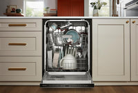 KitchenAid 24" 44 dBA Dishwasher with 360° Max Jets™ Third Rack – PrintShield Stainless - KDPS724SPS | Lave-vaisselle KitchenAid de 24 po et de 44 dBA et troisième panier 360° Max JetsMC - acier inoxydable avec fini PrintShieldMC - KDPS724SPS