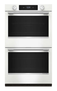 KitchenAid 30" Smart Electric Double Wall Oven - White - KOED730SWH | Four mural double intelligent électrique KitchenAid de 30 po - blanc - KOED730SWH