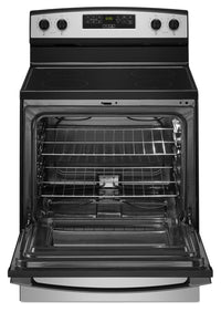 Amana 4.8 Cu. Ft. Electric Range with Bake Assist Temps - YAER6303MMS | Cuisinière électrique Amana de 4,8 pi3 avec températures Bake Assist - YAER6303MMS  | YAER63MS