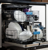 Profile Top-Control Dishwasher with Microban™ Antimicrobial Protection - PDP715SYVFS | Lave-vaisselle Profile commandes sur le dessus et protection antimicrobienne Microban - PDP715SYVFS | PDP715VS