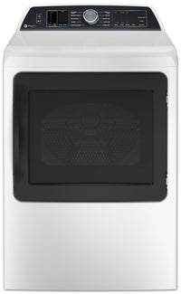 GE Profile 6.2 Cu Ft. Smart Top-Load Washer and 7.3 Cu. Ft. Electric Dryer with Steam | Laveuse intelligente à chargement par le haut de 6,2 pi³ et sécheuse électrique de 7,3 pi³ avec vapeur de GE Profile | GPTL705W