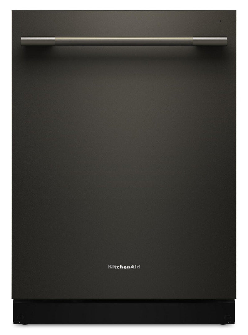 KitchenAid 24" 44 dBA Dishwasher with 360° Max Jets™ Third Rack – Black Ore - KDTS424SBE | Lave-vaisselle KitchenAid de 24 po et de 44 dBA avec troisième panier 360° Max JetsMC - minerai noir - KDTS424SBE