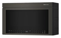 KitchenAid Multifunction Smart Flush Mount Over-the-Range Microwave Oven – Black Ore - YKMMF730PBE | Four à micro-ondes à hotte intégrée intelligent multifonctionnel KitchenAid à installation affleurée - Minerai noir  - YKMMF730PBE