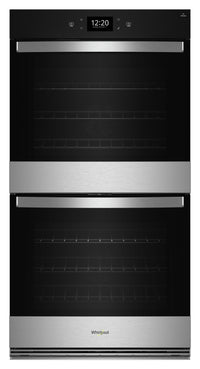 Whirlpool 10 Cu. Ft. Smart Double Wall Oven with Air Fry - WOED7030PZ | Four mural double intelligent Whirlpool de 10 pi³ avec friture à air - WOED7030PZ | WOED703Z