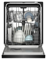 KitchenAid 24" 47 dBA Dishwasher with Third Level Utensil Rack – PrintShield Stainless - KDFS224SPS | Lave-vaisselle KitchenAid de 24 po et de 47 dBA avec panier à ustensiles sur le troisième niveau - acier inoxydable PrintShieldMC - KDFS224SPS
