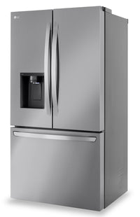LG 31 Cu. Ft. Smart Standard-Depth MAX ™ French-Door Refrigerator - LRFXS3106S | Réfrigérateur intelligent LG de 31 pi³ à portes françaises de profondeur standard MAXMC - LRFXS3106S | LRFXS31S
