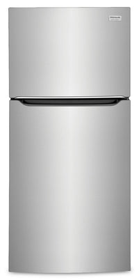 Frigidaire 30" 20 Cu. Ft. Top Freezer Refrigerator – Fingerprint Resistant Stainless Steel - GRTE2055AF | Réfrigérateur Frigidaire de 20 pi³ et de 30 po à congélateur supérieur - acier inoxydable résistant aux traces de doigts - GRTE2055AF