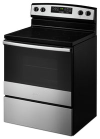 Amana 4.8 Cu. Ft. Electric Range with Self-Clean - YAER6603SMS | Cuisinière électrique Amana de 4,8 pi3 avec autonettoyage - YAER6603SMS | YAER66MS