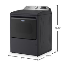 Maytag 7.4 Cu. Ft. Electric Dryer - Midnight Steel - YMED6205RF | Sécheuse électrique Maytag de 7,4 pi³ - acier minuit - YMED6205RF