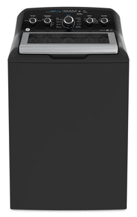 GE 4.9 Cu. Ft. Top Load Agitator Washer - Diamond Grey - GTW491BMRDG | Laveuse GE à chargement par le haut de 4,9 pi³ avec agitateur - gris diamant - GTW491BMRDG