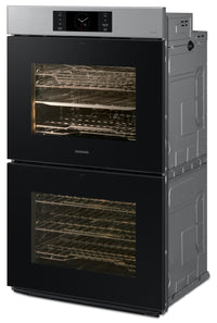 Samsung 10.7 Cu. Ft. 7 Series Double Wall Oven with AI Camera - NV51CG700DSRAA | Four mural double Samsung de 10,7 pi³ à hublot de série 7 avec caméra IA - NV51CG700DSRAA | NV51C7DS