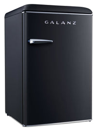 Galanz 4.4 Cu. Ft. Retro Compact Refrigerator - GLR44BKER | Réfrigérateur compact Galanz rétro de 4,4 pi3 - GLR44BKER | GLR44DEB