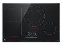 LG Studio 30" Smart Induction Cooktop with UltraHeat™ - Black - CBIS3018BE  | Surface de cuisson intelligente à induction LG Studio de 30 po avec UltraHeatMC - noire - CBIS3018BE