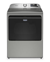 Maytag 7.4 Cu. Ft. Electric Dryer - Radiant Silver - YMED6205RR | Sécheuse électrique Maytag de 7,4 pi³ - argenté radieux - YMED6205RR