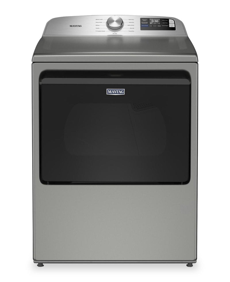 Maytag 7.4 Cu. Ft. Electric Dryer - Radiant Silver - YMED6205RR | Sécheuse électrique Maytag de 7,4 pi³ - argenté radieux - YMED6205RR