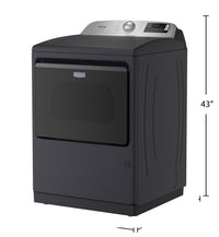Maytag 7.4 Cu. Ft. Pet Pro Electric Dryer - Midnight Steel - YMED7205RF | Sécheuse électrique Animal Pet Pro de Maytag de 7,4 pi³ - acier minuit - YMED7205RF