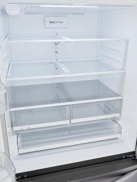 LG 29 Cu. Ft. French-Door Refrigerator with Water Dispenser - LRFWS2906V | Réfrigérateur LG de 29 pi³ à portes françaises avec distributeur d'eau - LRFWS2906V | LRFWS29V