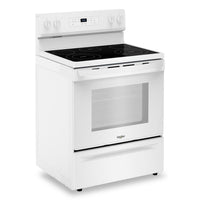 Whirlpool 30" 5.3 Cu. Ft. Electric Range - YWFES3330RW | Cuisinière électrique Whirlpool de 5,3 pi3 et de 30 po avec 5 éléments - YWFES3330RW | YWFES33W