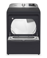 Maytag 7.4 Cu. Ft. Top Load Gas Dryer with Advanced Moisture Sensing – Midnight Steel - MGD6205RF | Sécheuse à gaz Maytag à chargement par le haut de 7,4 pi3 avec détection d’humidité avancée - acier minuit - MGD6205RF