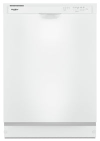 Whirlpool Front-Control Dishwasher with Boost Cycle - WDF341PAPW  | Lave-vaisselle Whirlpool avec commandes sur le dessus et cycle d’augmentation - WDF341PAPW  | WDF341PW