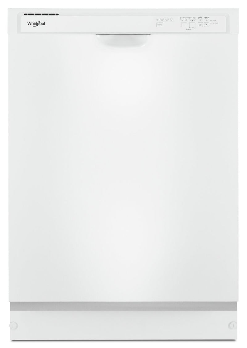Whirlpool Front-Control Dishwasher with Boost Cycle - WDF341PAPW  | Lave-vaisselle Whirlpool avec commandes sur le dessus et cycle d’augmentation - WDF341PAPW  | WDF341PW