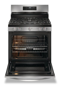 Frigidaire 5.1 Cu. Ft. Gas Range with Quick Boil - FCRG3062AS | Cuisinière à gaz Frigidaire de 5,1 pi3 avec ébullition rapide - FCRG3062AS | FCRG302S