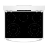 Whirlpool 5.3 Cu. Ft. Electric Range with Air Cooking - White - YWFES4530SW | Cuisinière électrique Whirlpool de 5,3 pi3 avec cuisson à air - blanche - YWFES4530SW