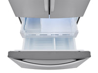 LG 23 Cu. Ft. Counter-Depth French-Door Refrigerator - LRFCC23D6S | Réfrigérateur LG de 23 pi³ à portes françaises de profondeur comptoir - LRFCC23D6S | LRFCC253