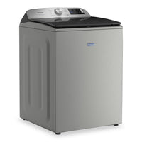 Maytag 6.0 Cu. Ft. Smart Top-Load Washer - Radiant Silver - MTW6205RR | Laveuse intelligente Maytag à chargement par le haut de 6,0 pi3 - argenté radieux - MTW6205RR
