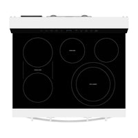 Whirlpool 30" 5.3 Cu. Ft. Electric Range with No Preheat Air Fry - White - YWFES7030SW | Cuisinière électrique Whirlpool de 5,3 pi3 et de 30 po avec friture à air sans préchauffage - blanche - YWFES7030SW