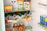 Unique Classic Retro 24" 11 Cu Ft. Top Freezer Refrigerator – Summer Mint Green - UNQ-310L LG TM | Réfrigérateur Classic Rétro d’Unique de 24 po et de 11 pi3 à congélateur supérieur - vert menthe estival - UNQ-310L LG TM