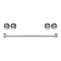 Thor Kitchen Handle and Knob Set for 30” Range in Stainless Steel - CKA-RG30-SS | Ensemble de poignées et de boutons Thor Kitchen en acier inoxydable pour cuisinière de 30 po - CKA-RG30-SS | RG30KSSS