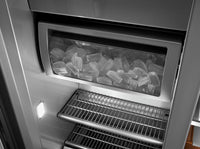 KitchenAid 25.5 Cu. Ft. Panel-Ready Built-In Side-by-Side Refrigerator - KBSN702MPA | Réfrigérateur encastré KitchenAid avec panneau personnalisable de 25,5 pi³ à compartiments juxtaposés - KBSN702MPA | KBSN702P