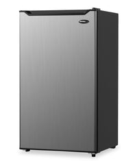Danby 18.7" 3.2 Cu. Ft. Mini Fridge - Stainless Steel - DAR032B2SLM  | Réfrigérateur compact Danby de 3,2 pi3 et de 18,7 po - acier inoxydable - DAR032B2SLM  | DAR032LM