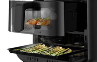 Midea 8-In-1 11-Qt Two-Zone Air Fryer Oven - MAD111D8APKW  | Four friteuse à air 8 en 1 Midea de 11 pintes à 2 zones - MAD111D8APKW