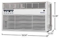 Danby 8,000 BTU Window Air Conditioner with Wireless Connect - DAC080EB7WDB | Climatiseur de fenêtre Danby de 8 000 BTU avec connexion sans fil - DAC080EB7WDB | DAC080WD