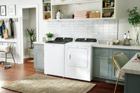 Whirlpool 6.1 Cu. Ft. Top-Load Washer with Removable Agitator and 7 Cu. Ft. Electric Dryer | Laveuse à chargement par le haut de 6,1 pi³ avec agitateur amovible et sécheuse électrique de 7 pi³ de Whirlpool | WHTL615W