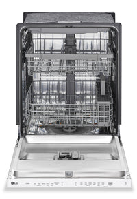 LG Top-Control Dishwasher with QuadWash® and Third Rack - LDPN4542W | Lave-vaisselle LG avec commandes sur le dessus, QuadWashMC et 3e panier - LDPN4542W | LDPN454W