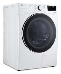 LG 7.8 Cu. Ft 6-Motion DirectDrive® Dryer with Heat Pump – White - DLHC3602W | Sécheuse LG de 7,8 pi3 avec technologie 6MotionMC, moteur DirectDriveMD et pompe à chaleur - blanche - DLHC3602W