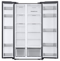 Samsung 36" 20.5 Cu. Ft. Counter-Depth Side by Side Refrigerator with SpaceMax Technology - RS20DG4000M9AA | Réfrigérateur Samsung de 20,5 pi3 et 36 po de profondeur comptoir à compartiments juxtaposés avec technologie SpaceMax - RS20DG4000M9AA