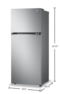 LG 13.2 Cu. Ft. Counter-Depth Top-Freezer Refrigerator - LT13C2000V | Réfrigérateur compact LG de 13,2 pi3 de profondeur comptoir à congélateur supérieur - LT13C2000V | LT13C200