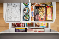 Whirlpool 36" 30.5 Cu. Ft. French-Door Refrigerator with Interior Water Dispenser - Stainless Steel - WRFF3336SZ | Réfrigérateur Whirlpool de 36 po et de 30,5 pi³ à portes françaises avec distributeur d’eau - acier inoxydable - WRFF3336SZ | WRFF333Z