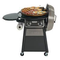 Cuisinart 360° Outdoor Stainless Steel Griddle Cooking Station - CGG-888-C | Station de cuisson Griddle 360° de Cuisinart pour l'extérieur en acier inoxydable avec plaque chauffante - CGG-888-C | CGG888CC