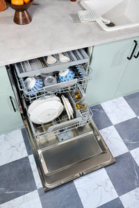 Kenmore 24” 45 dBA Front-Control Built-In Dishwasher with EASYREACH™ Lift – Stainless Steel - KKDW3RPHLIFT-45SS | Lave-vaisselle encastré Kenmore de 24 po et de 45 dBA avec commandes à l’avant - Acier Inoxydable - KKDW3RPHLIFT-45SS