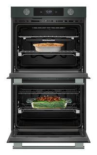 KitchenAid 30" Smart Electric Double Wall Oven - Juniper - KOED730SJP | Four mural double intelligent électrique KitchenAid de 30 po - genièvre - KOED730SJP